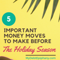 prepare your finances for the holidays mydebtepiphany