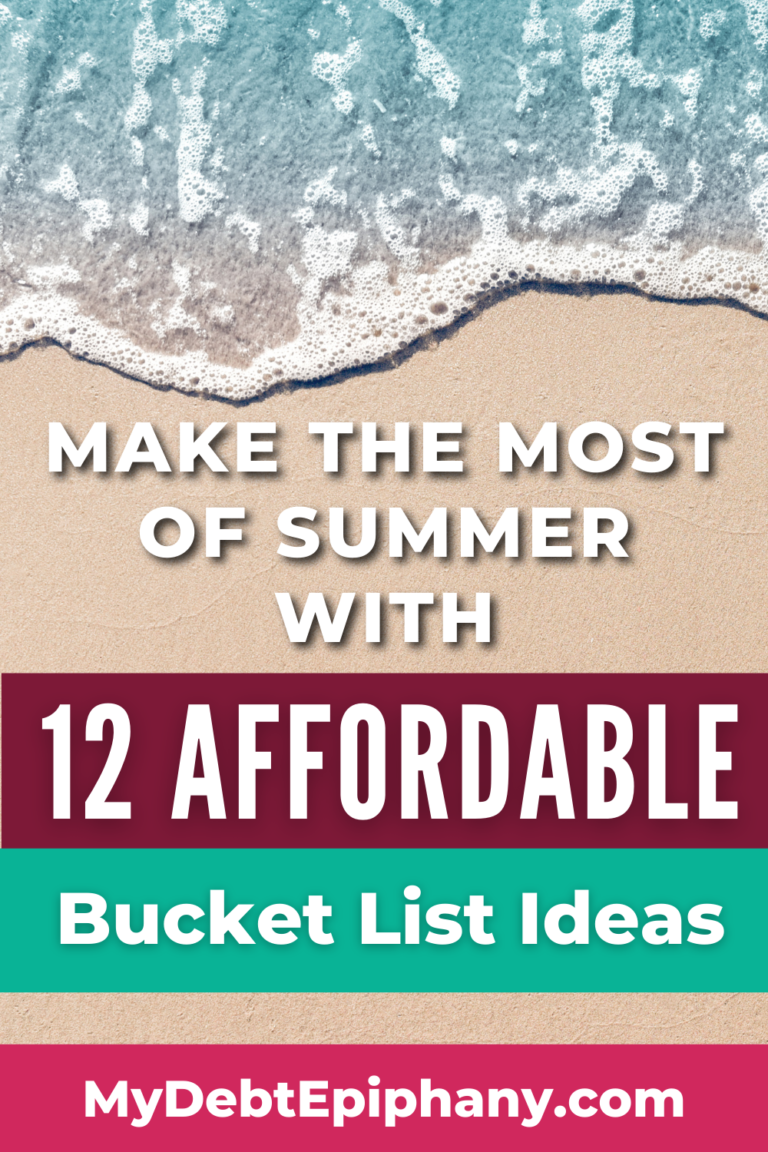 frugal summer bucket list mydebtepiphany