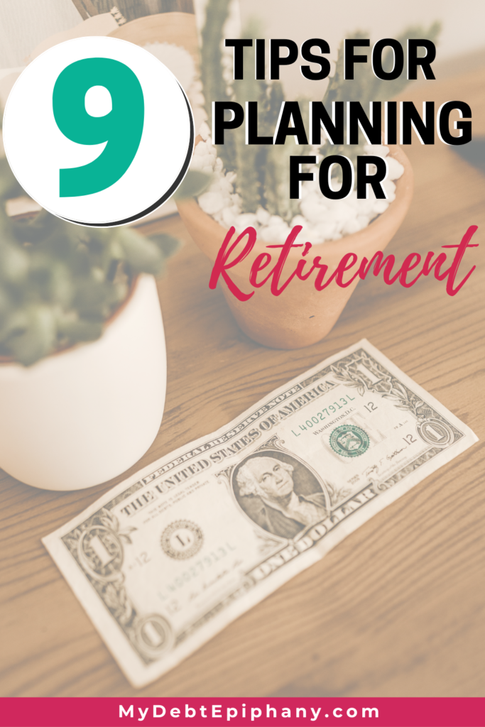 planning for retirement mydebtepiphany