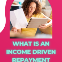 what is an income driven repayment plan mydebtepiphany