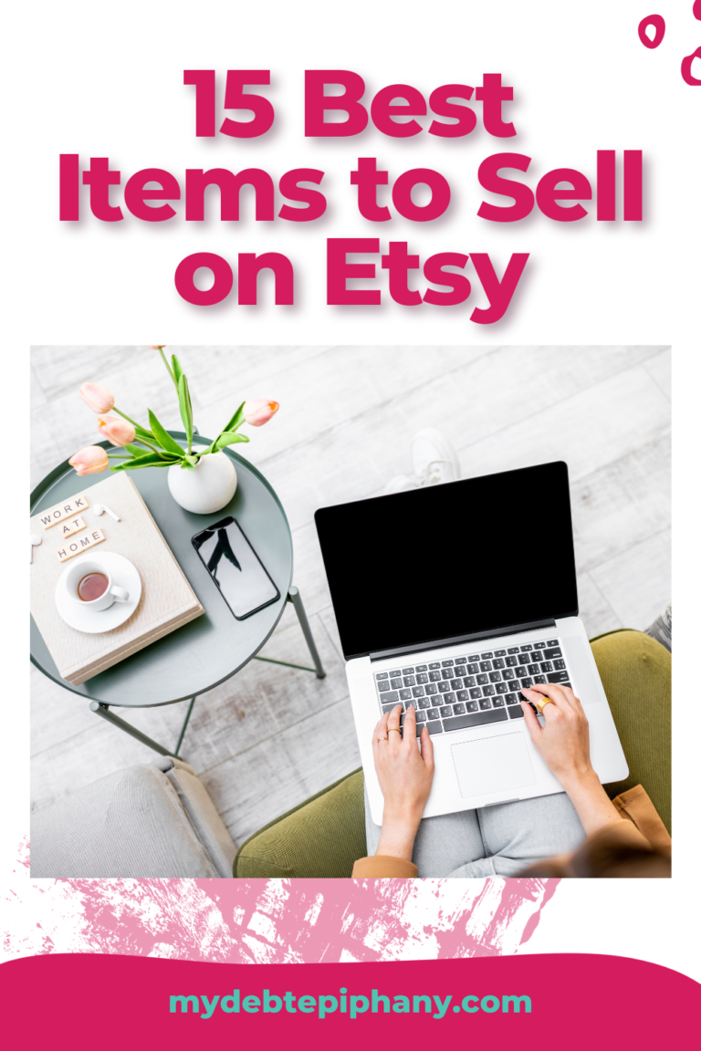 best items to sell on Etsy mydebtepiphany